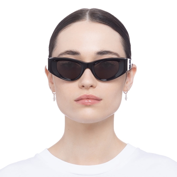 NEW BALENCIAGA WOMEN HAVANA BB0243S 002 SUNGLASSES - Picture 2 of 7